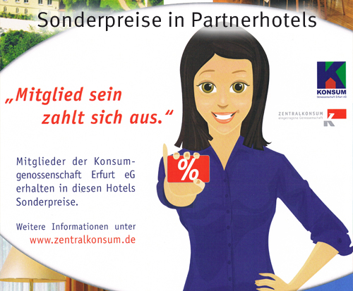 Sonderpreis in Partnerhotels